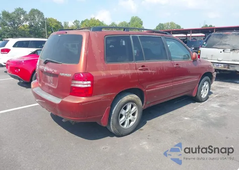 2003 Toyota Highlander V6 from USA, damaged, VIN JTEHF21A930158003